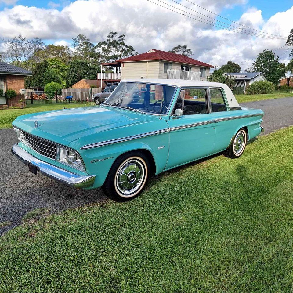 Turquoise 1965 Studebaker Daytona rare V8 (9).jpg