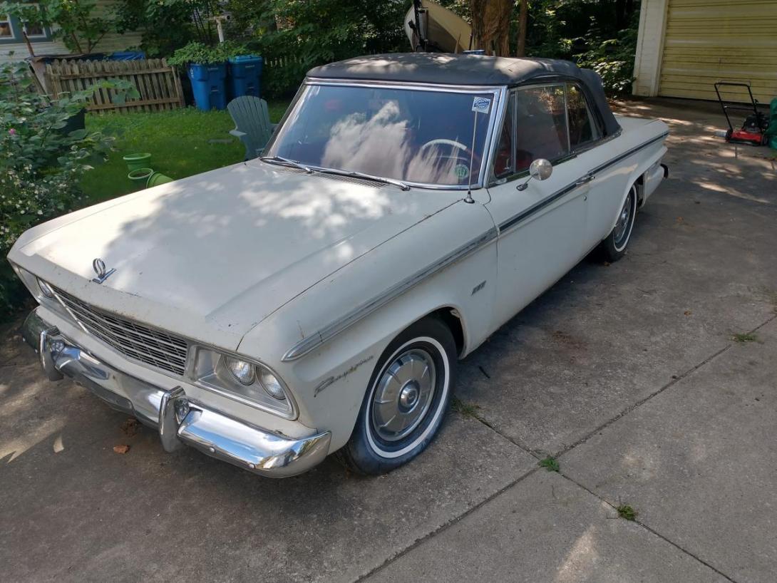 White rusty unrestored Studebaker Daytona convertible USA (11).jpg